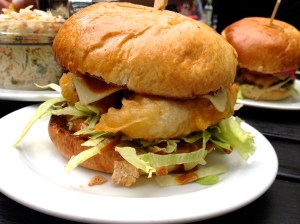 Burger im Burger Lab in der Schanze